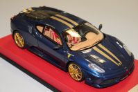 Looksmart 2007 Ferrari Ferrari F430 Scuderia - BLUE TDF / GOLD - Blue Tour de France