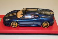 Looksmart 2007 Ferrari Ferrari F430 Scuderia - BLUE TDF / GOLD - Blue Tour de France