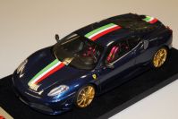 LookSmart Models 2007 Ferrari Ferrari F430 Scuderia - BLUE TDF / ITALIA - #01/25 - Blue Tour de France