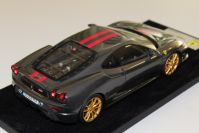 LookSmart Models 2007 Ferrari Ferrari F430 Scuderia - GREY / RED - Grey Metallic