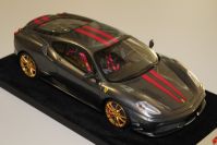 LookSmart Models 2007 Ferrari Ferrari F430 Scuderia - GREY / RED - Grey Metallic