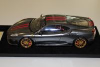 LookSmart Models 2007 Ferrari Ferrari F430 Scuderia - GREY / RED - Grey Metallic