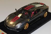 LookSmart Models 2007 Ferrari Ferrari F430 Scuderia - GREY / RED - Grey Metallic