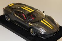 Looksmart 2007 Ferrari Ferrari F430 Scuderia - GREY / YELLOW - Grey Metallic