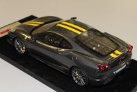 Looksmart 2007 Ferrari Ferrari F430 Scuderia - GREY / YELLOW - Grey Metallic