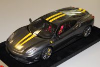 Looksmart 2007 Ferrari Ferrari F430 Scuderia - GREY / YELLOW - Grey Metallic