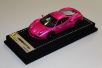 Looksmart 2015 Ferrari 43 Ferrari 488 GTB - PINK FLASH - Pink Flash