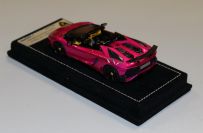 Looksmart 2015 Lamborghini 43 Lamborghini Aventador SV - PINK FLASH - Big Italian Flag Pink Flash