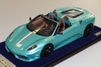 Looksmart  Ferrari Ferrari F430 Scuderia 16M - BLUE TIFFANY Red Matt