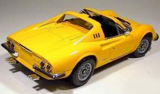 Mattel / Hot Wheels 1972 Ferrari Ferrari 246 GTS Dino - YELLOW - Yellow