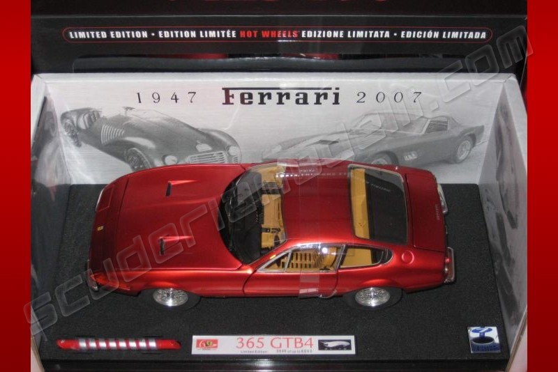 Ferrari 365 GTB 1/18 Hot Wheels ELITE (Neu (gemäss Beschreibung)) in