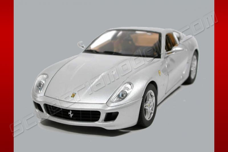 Mattel / Hot Wheels 2006 Ferrari Ferrari 599 GTB Fiorano - SILVER - Silver