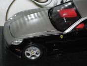 Mattel / Hot Wheels 2007 Ferrari Ferrari 612 Scaglietti - PEABBLE BEACH - Black / Grey
