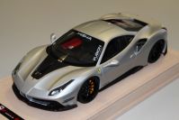 LB Works  LB Performance Ferrari 488 Misha Design - SILVER MATT - Silver