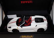 MR Collection 2008 Ferrari Ferrari 430 Scuderia Spider 16M - WHITE / RED - White