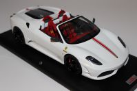 MR Collection 2008 Ferrari Ferrari 430 Scuderia Spider 16M - WHITE / RED - White