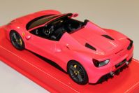 MR Collection 2015 Ferrari Ferrari 488 Spider - MET PINK GLOSS - Red Matt