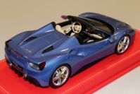 MR Collection 2015 Ferrari Ferrari 488 Spider - AZZURRO MONACO - Red Matt