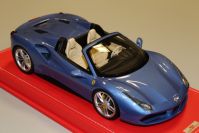 MR Collection 2015 Ferrari Ferrari 488 Spider - AZZURRO MONACO - Red Matt