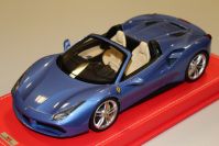 MR Collection 2015 Ferrari Ferrari 488 Spider - AZZURRO MONACO - Red Matt