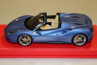 MR Collection 2015 Ferrari Ferrari 488 Spider - AZZURRO MONACO - Red Matt