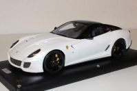 MR Collection 2010 Ferrari Ferrari 599 GTO - WHITE FUJI MATT / BLACK GLOSS ROOF - Fuji White Matt