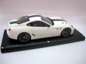 MR Collection 2010 Ferrari Ferrari 599 GTO - WHITE AVUS - White Avus