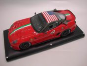 MR Collection 2010 Ferrari Ferrari 599 XX Race-Versione Cliente #4 Red