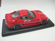 MR Collection 2010 Ferrari Ferrari 599 XX Race-Versione Cliente MASSA #77 - 99/99 Red