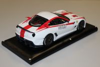 MR Collection  Ferrari Ferrari 599 XX Race-Versione Cliente #88 White / Red