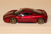 MR Collection 2009 Ferrari 43 Ferrari 458 Italia - RED METALLIC - 01 / 25 Red Metallic