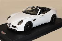 MR Collection 2007 Alfa Romeo Alfa Romeo 8C Spider - WHITE - White