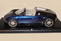 MR Collection 2005 Bugatti Bugatti Veyron 16.4 Grand Sport - BLACK BLUE / BLUE - Black Blue / Black