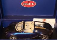 MR Collection 2005 Bugatti Bugatti Veyron 16.4 Grand Sport - BLACK BLUE / BLUE - Black Blue / Black