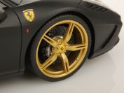 MR Collection 2013 Ferrari Ferrari 458 Speciale - MATT BLACK - Black Matt