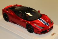 MR Collection 2013 Ferrari Ferrari 458 Speciale - ROSSO FUOCCO - 10 / 10 Red Metallic