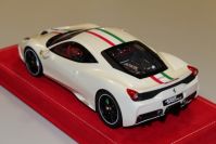 MR Collection 2013 Ferrari Ferrari 458 Speciale - FUJI WHITE / ITALIAN FLAG - Fuji White