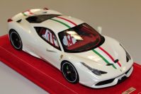 MR Collection 2013 Ferrari Ferrari 458 Speciale - FUJI WHITE / ITALIAN FLAG - Fuji White