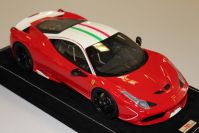 MR Collection 2014 Ferrari Ferrari 458 Speciale - ROSSO CORSA / ITALIA - Red / White