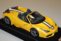 MR Collection 2014 Ferrari Ferrari 458 Speciale A - GIALLO TRISTRATTO - Yellow Tristrato