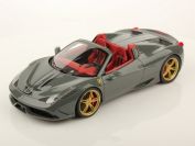 MR Collection 2014 Ferrari Ferrari 458 Speciale A - GRIGIO MEDIO - Red Matt