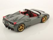 MR Collection 2014 Ferrari Ferrari 458 Speciale A - GRIGIO MEDIO - Red Matt