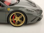 MR Collection 2014 Ferrari Ferrari 458 Speciale A - GRIGIO MEDIO - Red Matt