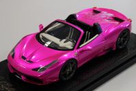 MR Collection 2014 Ferrari Ferrari 458 Speciale A - PINK FLASH - SIGNATURE - Pink Flash