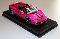 MR Collection  Ferrari Ferrari 458 Speciale A - PINK FLASH / ITALIA - ONE OFF Pink Flash