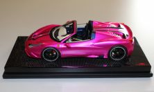 MR Collection  Ferrari Ferrari 458 Speciale A - PINK FLASH / ITALIA - ONE OFF Pink Flash