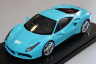 MR Collection 2016 Ferrari Ferrari 488 GTB - BABY BLUE / LUXURY - Baby Blue