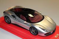 MR Collection 2015 Ferrari Ferrari 488 GTB - SILVER / NERO DS - #03/03 Silver / Black