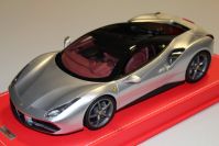 MR Collection 2015 Ferrari Ferrari 488 GTB - SILVER / NERO DS - #03/03 Silver / Black