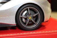 MR Collection 2015 Ferrari Ferrari 488 GTB - SILVER / NERO DS - #03/03 Silver / Black